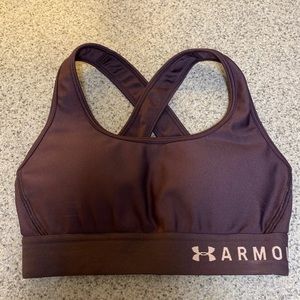 Plum Under Armour Sports Bra